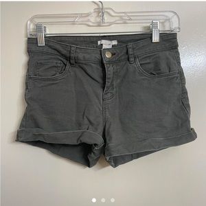 H&M Olive Green Shorts
